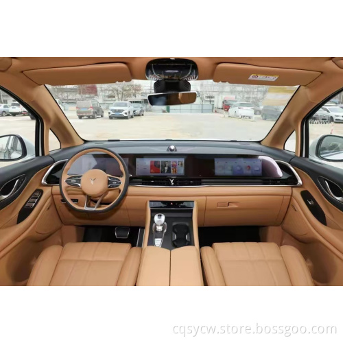 Voyah Dreamer High Speed ​​Cheap Luxury Electric Energy Car в складе 5 дверной 7-местный привод быстро зарядный масляный гибрид